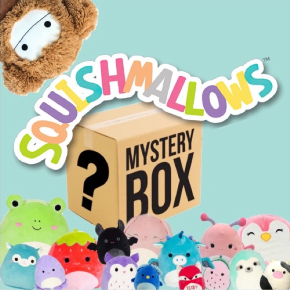 ✨HOST PICK✨ New Rare Squishmallow Box - Medium Mystery Box of Squishmallow(18”+)